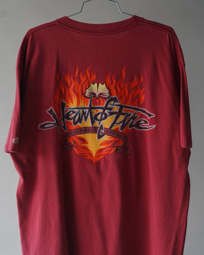 90's Heart of Fire Jesus Tee - XL