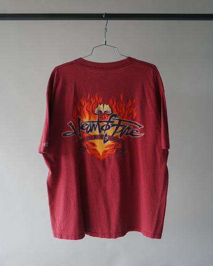 90's Heart of Fire Jesus Tee - XL