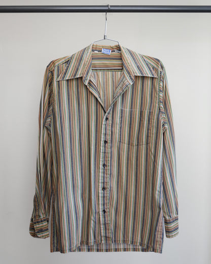 70's Multi Colored Shirt - Medium