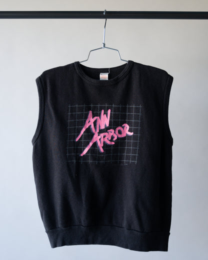 80's Ann Arbor Sleeveless Sweatshirt - Medium