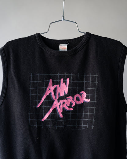 80's Ann Arbor Sleeveless Sweatshirt - Medium