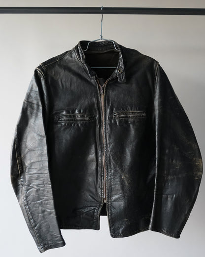 60's Leather Jacket (no liner) - Large