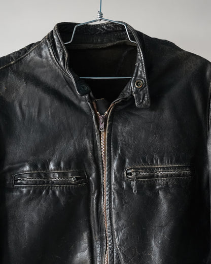 60's Leather Jacket (no liner) - Large