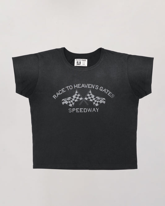 Marathon Tee - Faded Black
