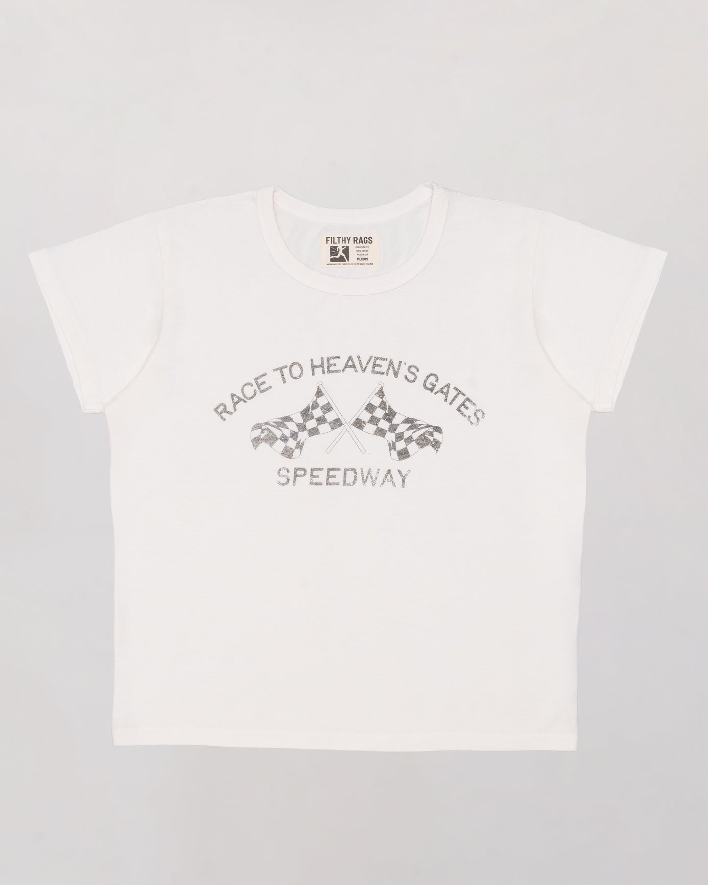 Marathon Tee - Aged Ivory