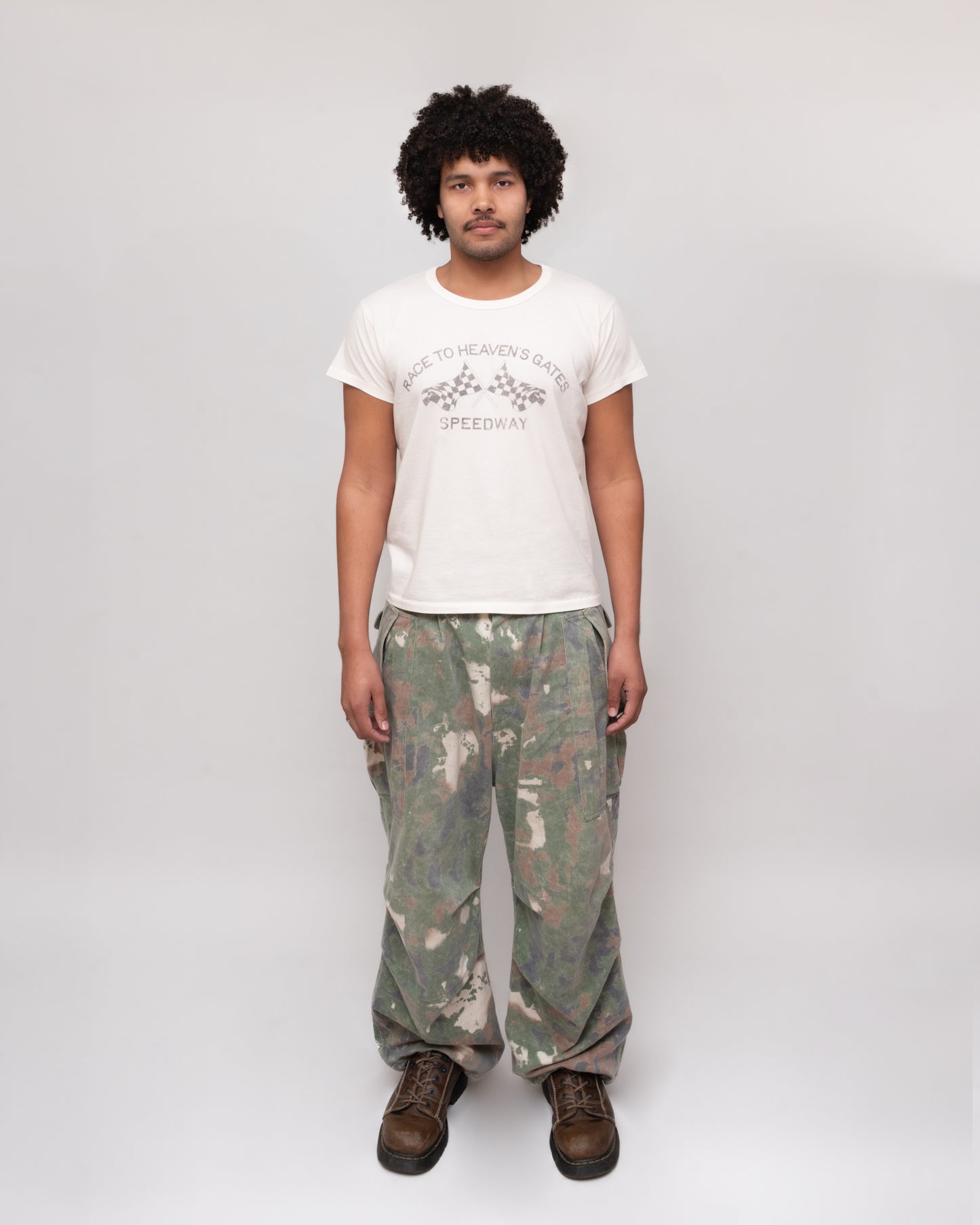 Marathon Tee - Aged Ivory