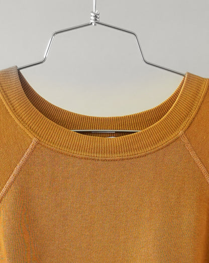 60's Sun Yellow Shortsleeved Sweatshirt - Large
