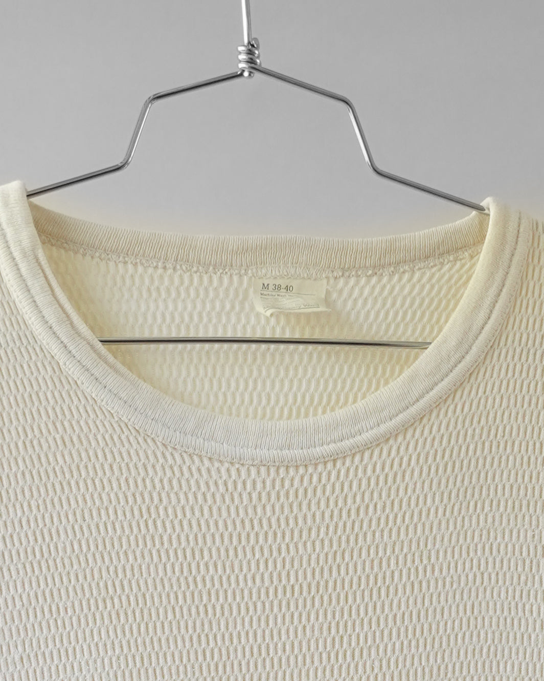 70's Waffle Knit Thermal - Medium