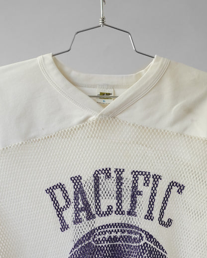 70's Cropped Football Mesh Jersey - Medium