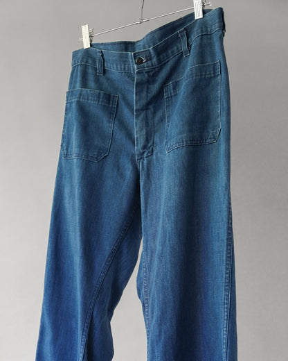 70's Seafarer Flare Jeans - 32x32