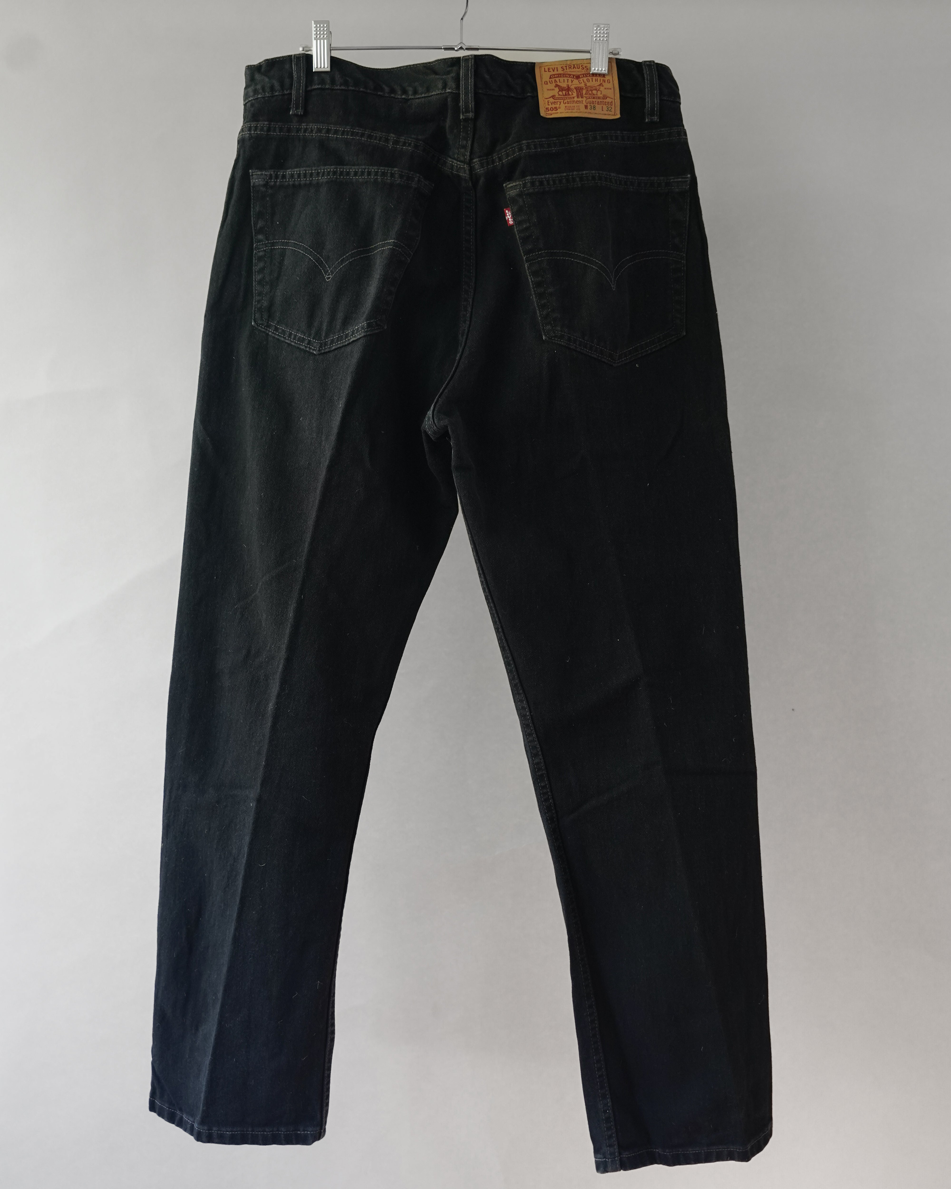 90's Black Levi's 505 Jeans - 36x31 – From Filthy Rags