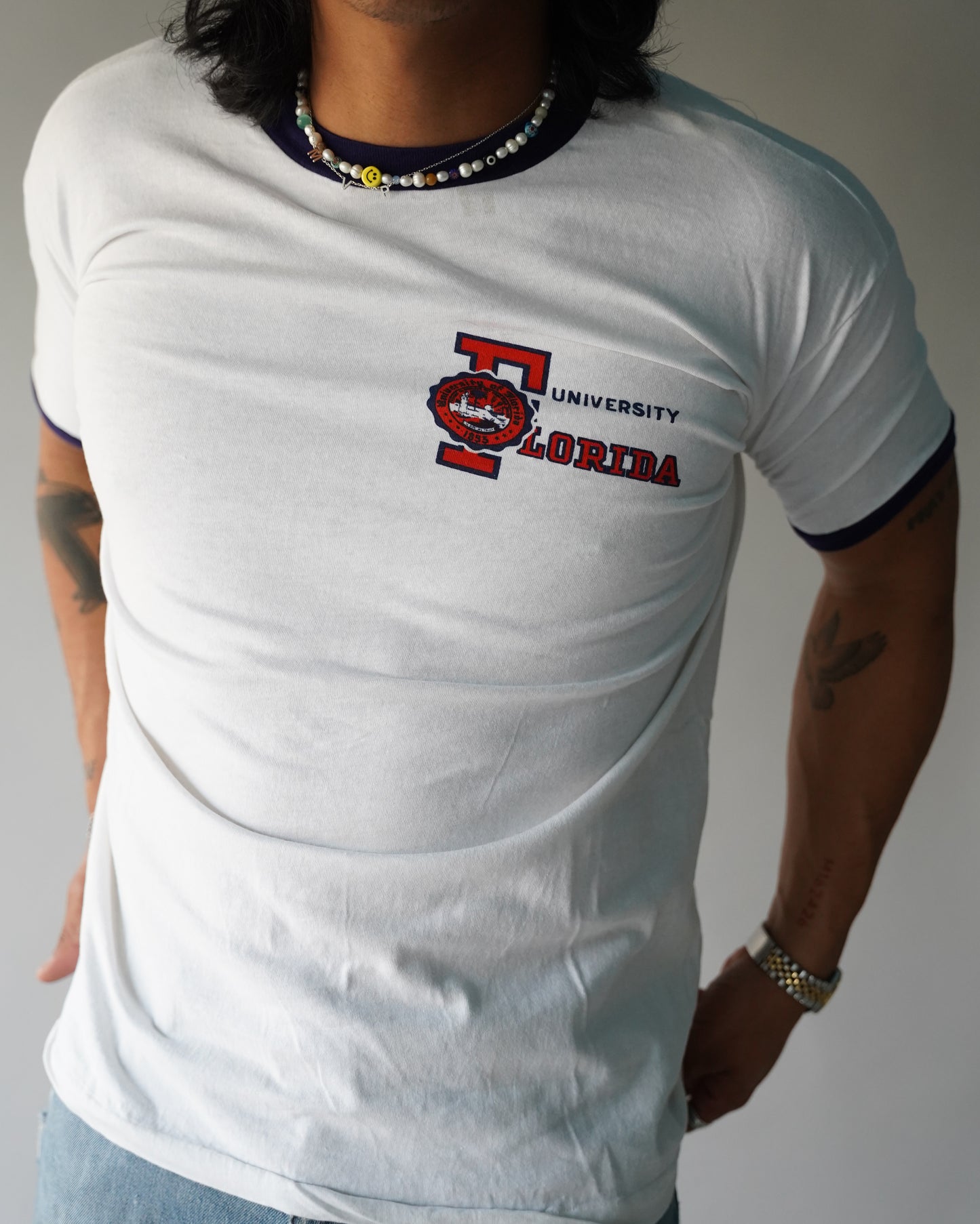 70's Champion University of Florida Tee - Large