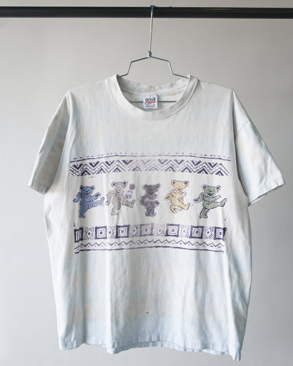 90's Grateful Dead Dancing Bears Tee - Large