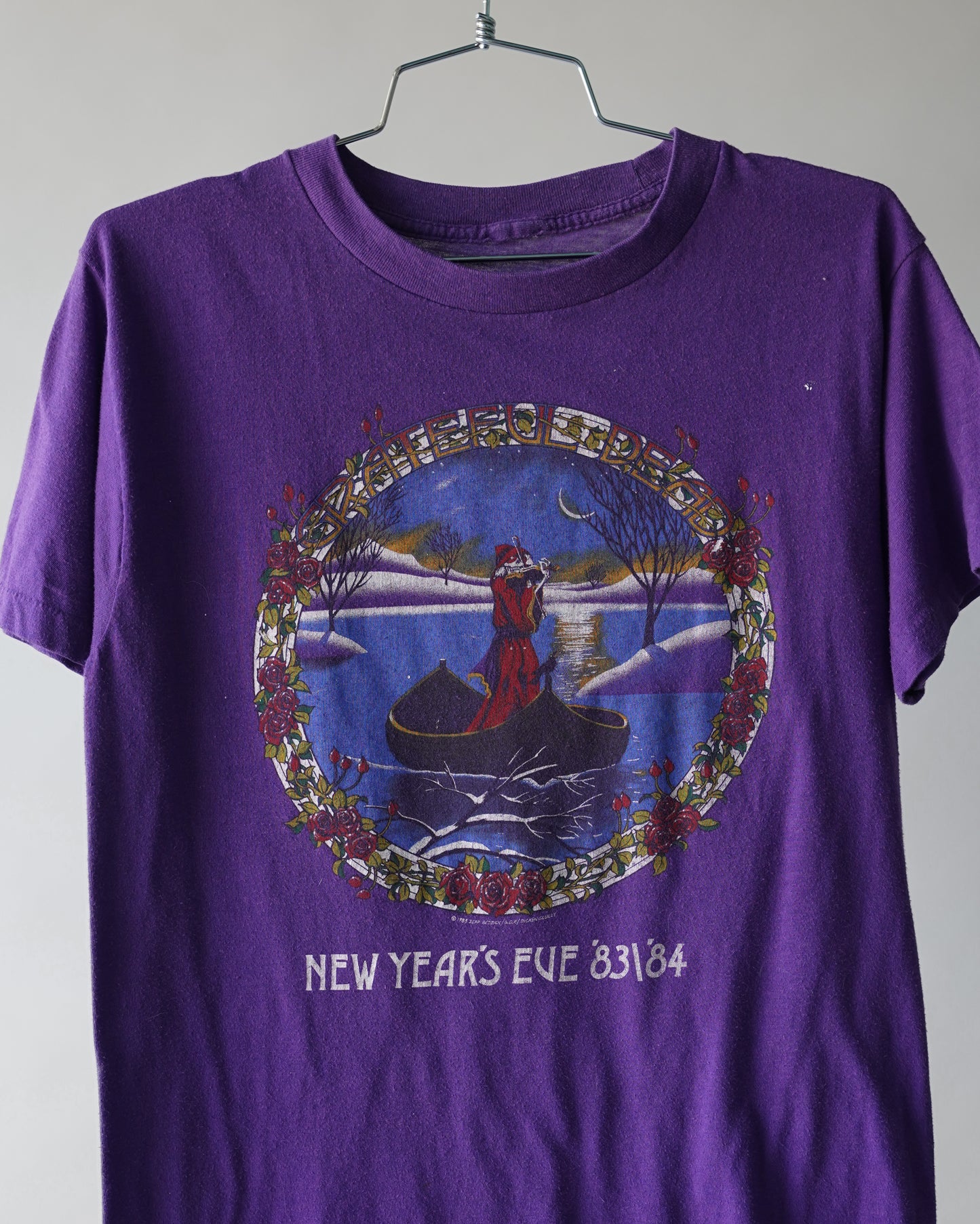 80's Grateful Dead New Years Eve Tee - Large