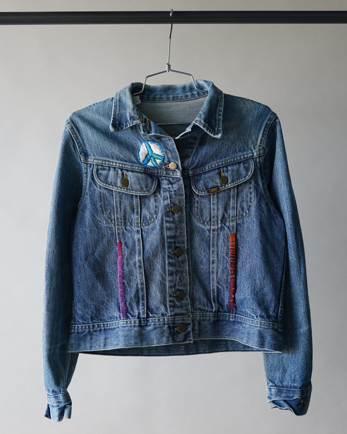 80's Custom Grateful Dead Lee Denim Jacket - Small