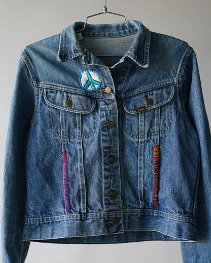 80's Custom Grateful Dead Lee Denim Jacket - Small