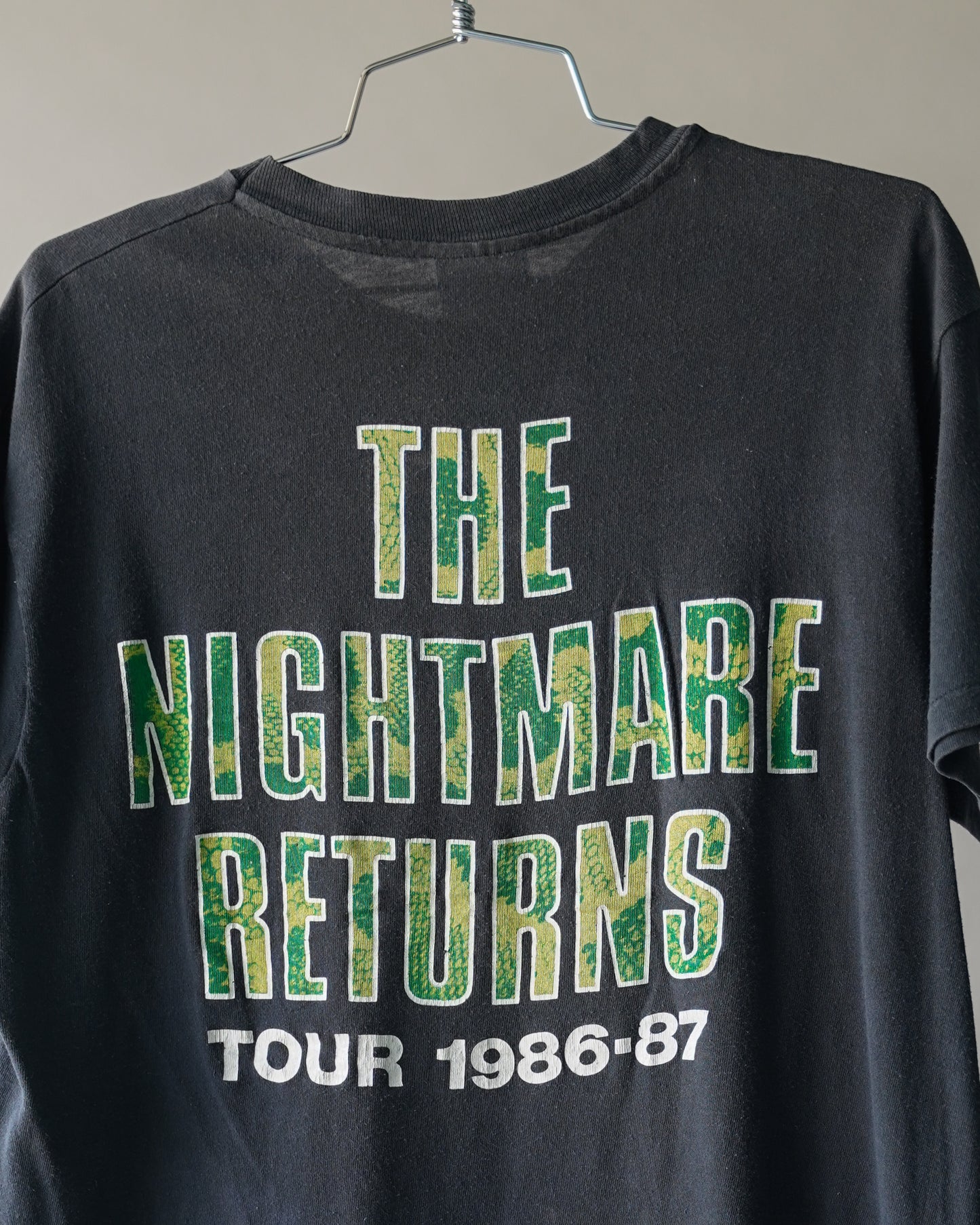 80's Alice Cooper Constrictor Tour Tee - Large