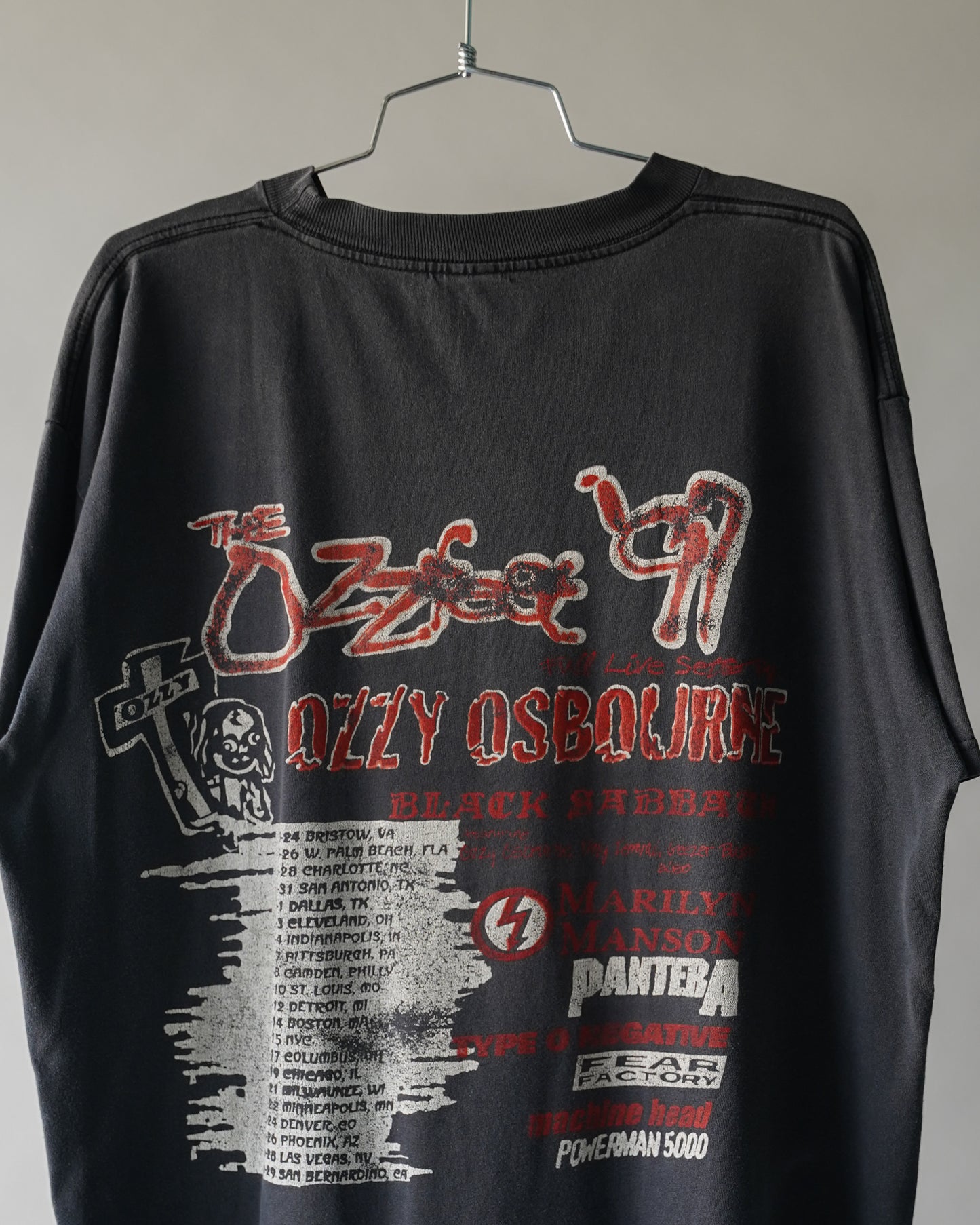 90's Ozzy Osbourne Ozz Fest Tee - XL