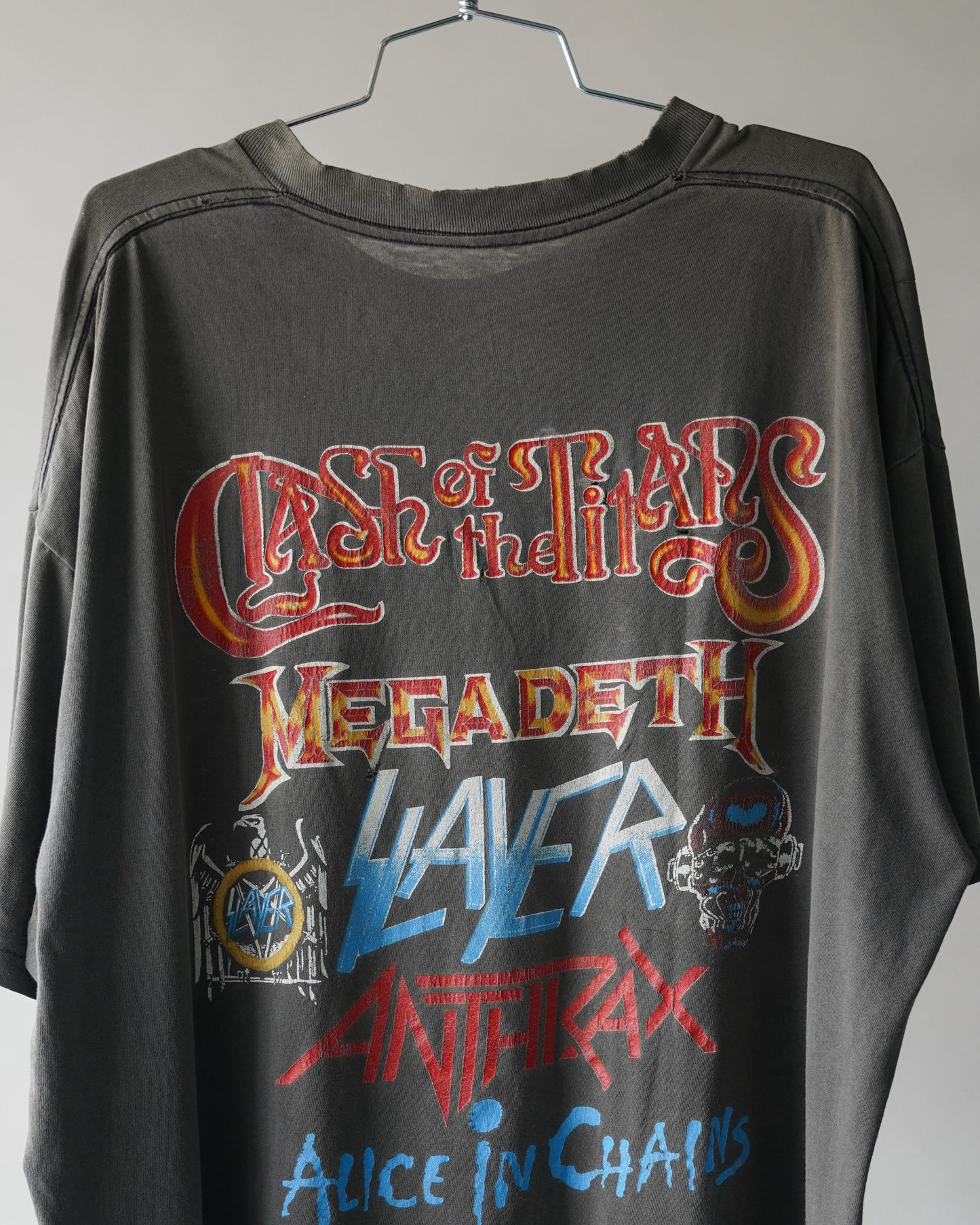 90's Clash Of The Titans (Megadeath, Slayer, Anthrax, Alice in Chains) - XXL