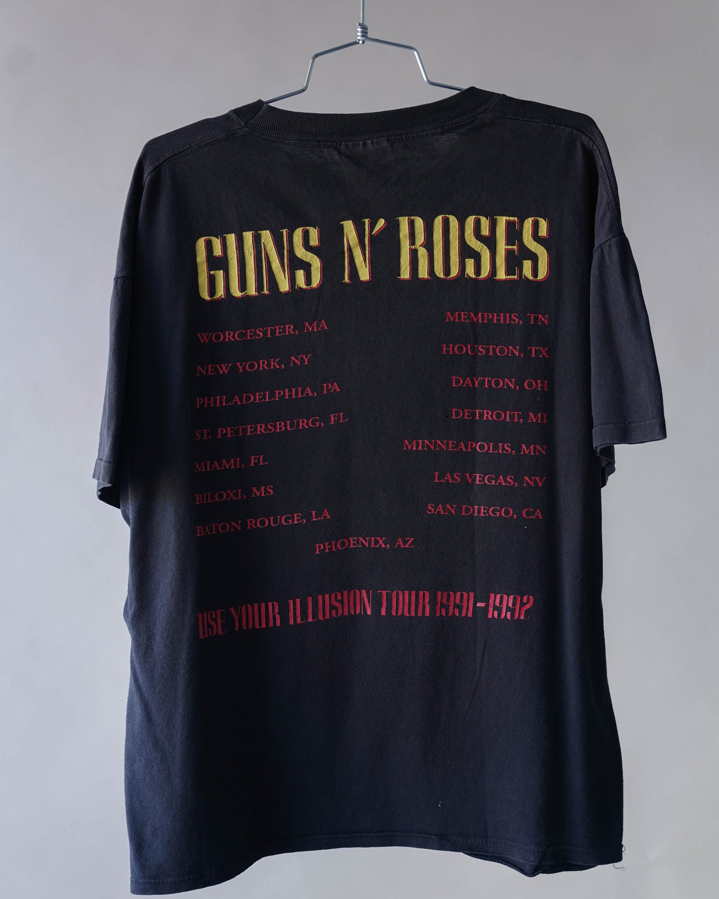 90's Guns N' Roses Use Your Illusion Band Tee - Large