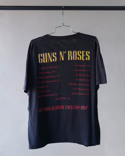 90's Guns N' Roses Use Your Illusion Band Tee - Large