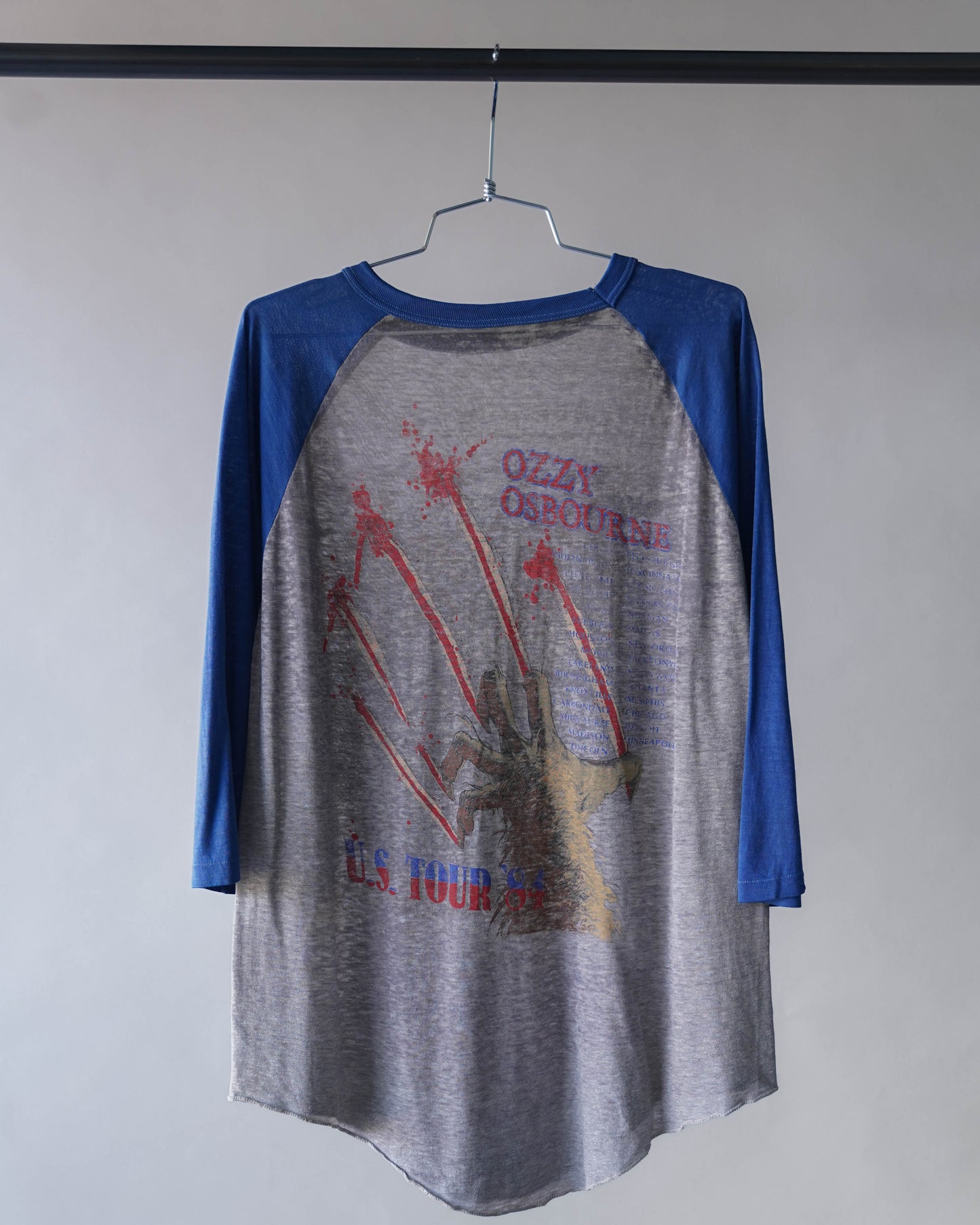 80's Ozzy Osbourne Bark At The Moon Tee - Large