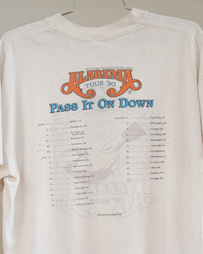 90's Alabama Pass it Down Tour Tee - XL