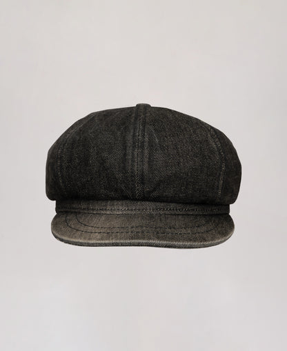 Denim Newsboy Hat