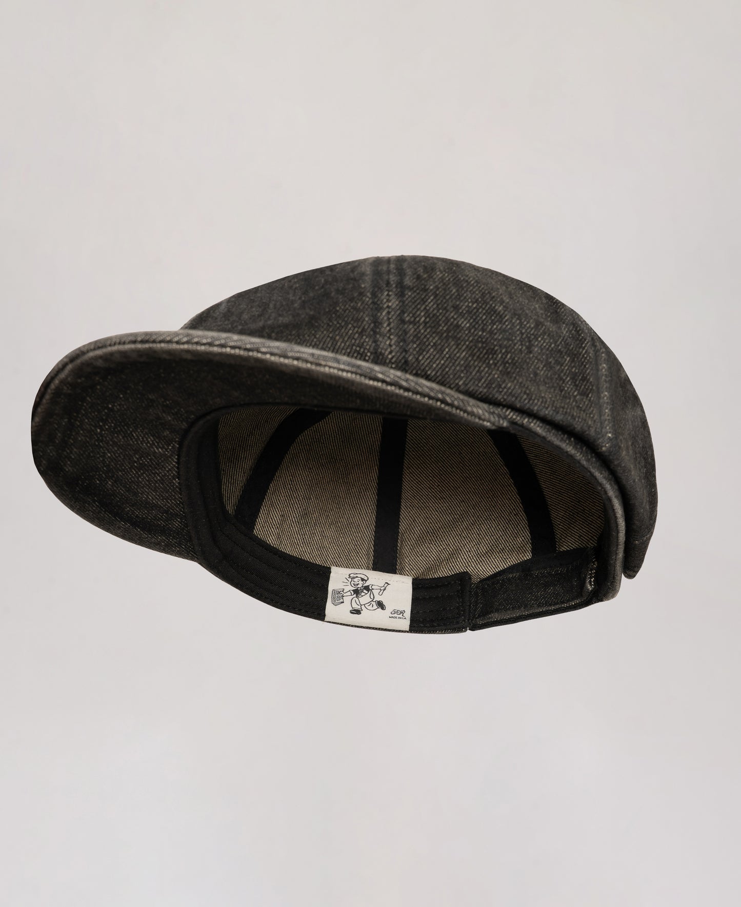 Denim Newsboy Hat