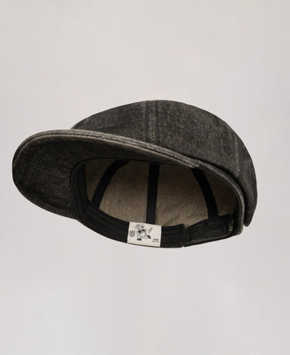 Denim Newsboy Hat