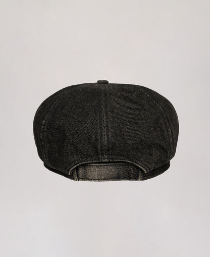 Denim Newsboy Hat
