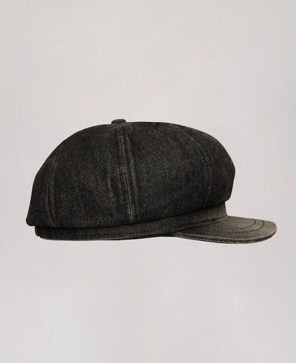 Denim Newsboy Hat