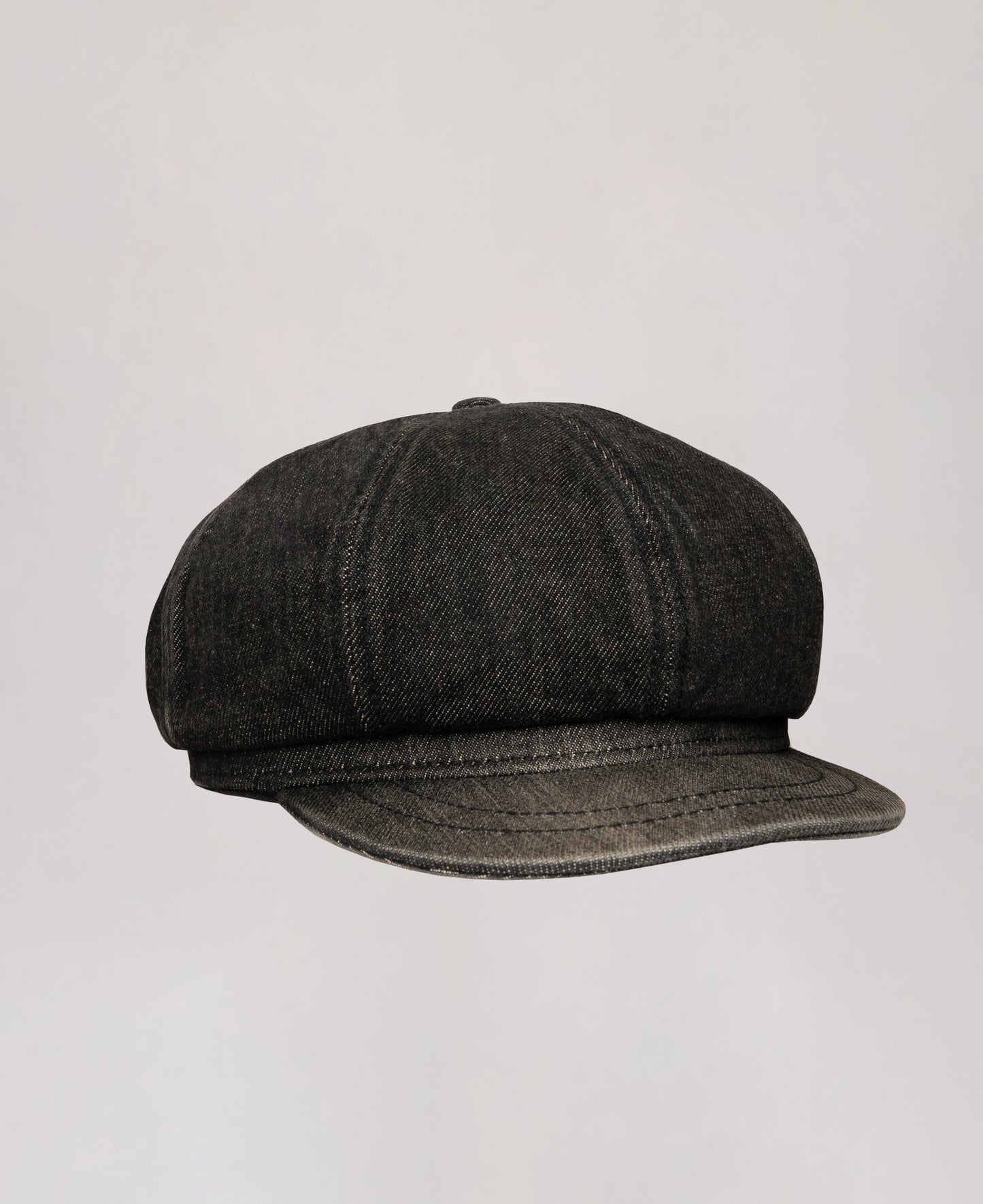 Denim Newsboy Hat